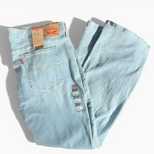 🌻NEW w/tags Levi’s 725 High Rise Bootcut Indigo light Wash Jeans Plus Size 24W